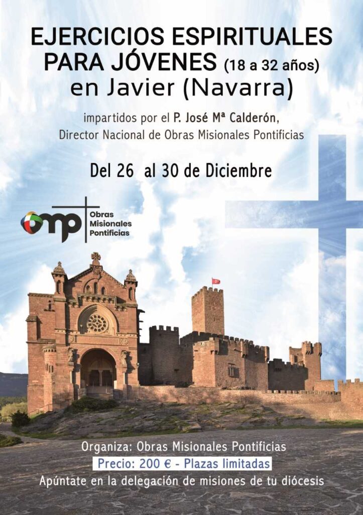Ejercicios espirituales misioneros para jóvenes en Javier (Navarra)